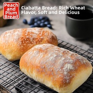 Toly | Sausage Filled Tomato and Basil Ciabatta Breakfast Bread