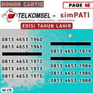 Nomor Cantik Kartu Perdana Telkomsel Simpati Seri Tahun Lahir 813