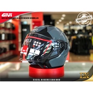 GIVI HELMET M35.0 SCUDO SOLID GREY /OPEN FACE HELMET / MOTORCYCLE HELMET /M35.0 SCUDO