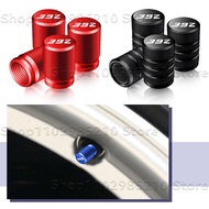 4Pcs/Set Metal 392 345 Logo Emblem Car Wheel Tire Valve Caps Tyre Air Stem Protective Covers For Dod