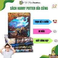 HARRY POTTER BOOKS - 5 color hardcover books