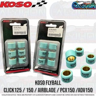 KOSO ROLLER WEIGHT X-POWER (20mm x 15mm) CLICK / SKYDRIVE 125