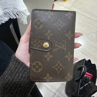 Lv 經典老花金扣皮夾