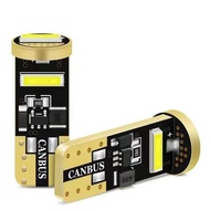 2pcs LED T10 W5W 194 501 LED Canbus No Error Car Interior Light T10 3SMD 7020 Chip White Instrument 