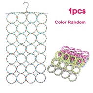 28 Circle Scarf Rack Tie Scarf Circle Rack Display Rack Hanger Rattan Rattan Hook Paper S4e9