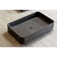 HITAM Black Andesite Stone Sink