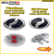 Perodua Kancil Kelisa Kembara Logo Emblem Front Grill Rear