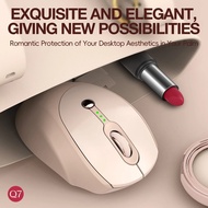 T-WOLF Q7 Rechargeable Dual-mode Bluetooth Wireless Mouse like logitech m220 m330 m331 m170 b175