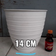 Tall white 271 wasp pot, 271 tapered wasp pot, tall luxury flower pot