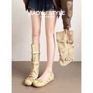 Genuine Leather Bowknot Shoes - Pride Island Women's Summer High Boot