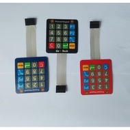 Arduino 4x4 keypad pertamini original custom mini pom keypad