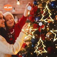 Window Lamp Battery-Powered Christmas Lights Interior Decoration Star Tree Lamp (Without AAA Battery