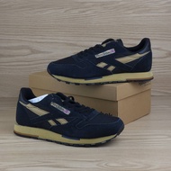 Reebok Classic Leather Navy Black Gold Casual Shoes Made In Vietnam999999999999999999999999999999999999999999999999999999999999