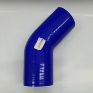 57 - 51 mm 2.25 - 2 inch 51mm>57mm 45 Degree Silicone Blue Elbow Reducer Hose
