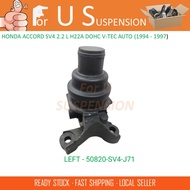 1 PIECE LEFT ENGINE MOUNTING - 50820-SV4-J71 HONDA ACCORD SV4 2.2 L H22A DOHC V-TEC AUTO (1994 - 199