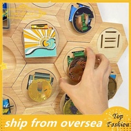 [TopFashion] Simple Wooden Medal Rack Wooden Medal Display Hanger Racks Holder Medal Commemorative D