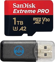 Everything But Stromboli SanDisk Extreme Pro 1TB Micro SD Memory Card for Insta360 One RS Twin, One 