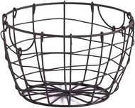Avite ZK-706-BR Basket Swell Round Basket, S/BR W 5.9 x D 5.9 x H 3.5 inches (15 x 15 x 9 cm)