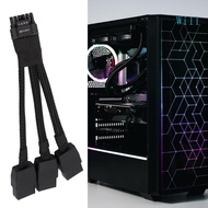 Will 16AWG 3x 8Pin To 16Pin Graphics Card Power Cable Featuring Heat Resistant PVC Coating GPU Cord 