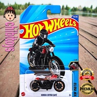 HONDA MERAH Hot Wheels CB750 Cafe Red Diecast Classic Cafe Racer MotorcycleHONDA