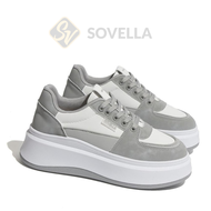 SOVELLA Leia Sepatu Wanita Sneakers Hitam Putih