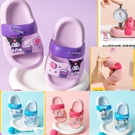 Cute Style Two-Strap Slippers with Funny Cartoon DH2402 Size 150-220, For Baby Feet From 14cm to 21c