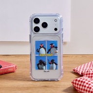 PINGU四格表情包抗黃防摔MagSafe iPhone手機殼