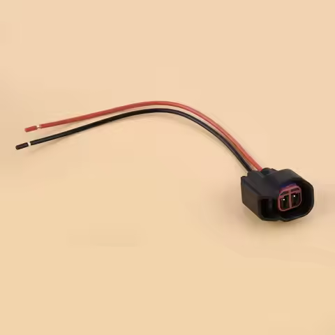 Car Fuel Injector Connector Pigtail Harness Socket Plug Wiring EV6 EV14 fit for Ford E-150 E-250 F-1