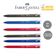 1unit Faber Castell Faber-Castell Retractable RX Gel Pen Black Blue Red Green Gold Turquoise Lilac P