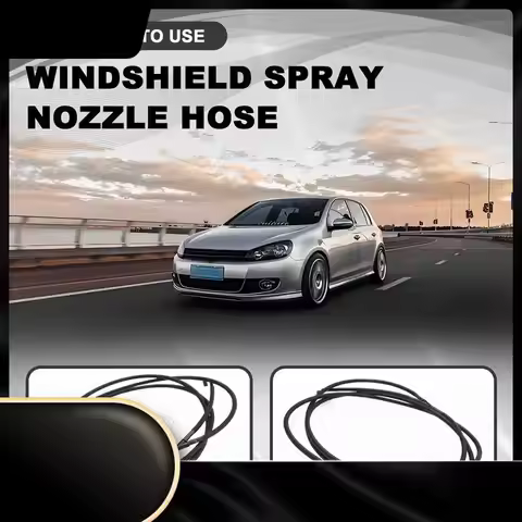 Windshield Glass Spray Washer Sprayer Nozzle Hose Pipe For VW Passat B7 B8 CC Golf 6 MK6 Tiguan A3 8