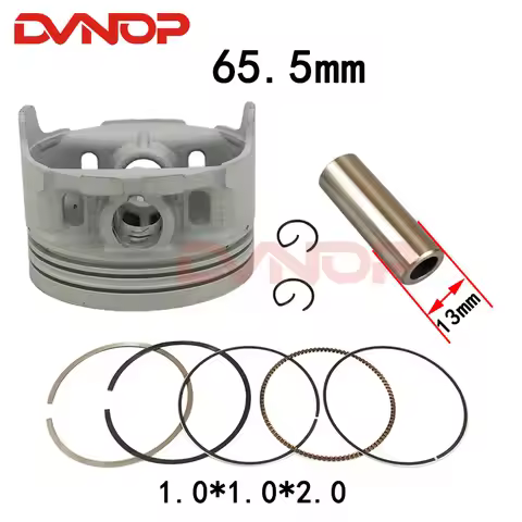 Motorcycle 65.5mm Piston 13 mm Pin Ring Set For TYAN TY190 TY200 TY223 TY 223 TY250 senke x6 250 Bos