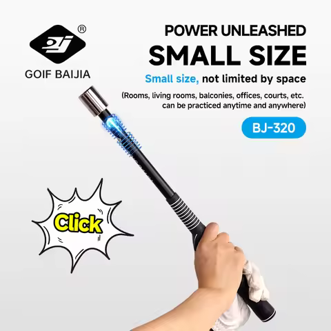 Golf Mini Impact Bat; Golf Physical Acoustics Trainer; Quick Swing Correction; Improve Accuracy of B