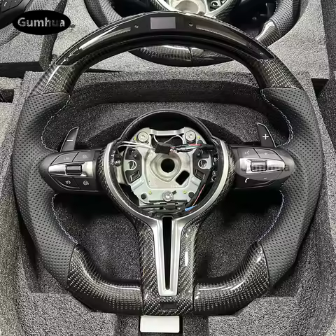 M Sport LED Steering Wheel For M1 M2 M3 M4 M5 M6 F30 F31 F32 F35 F36 F48 F52 F01 F02 F03 F10 F11 F13