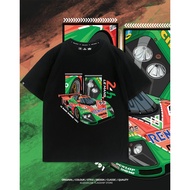 100% Cotton Ready Stock Racing Rotor Engine JDM Modified Culture Mazda 787b Printed Short-Sleeved T-