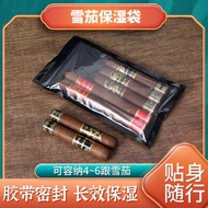 Cigar Moisturizing Bag Capacity Sealed Cigar Moisturizing Bag Outdoor Portable Portable Cigar Access