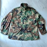 US 美軍公發 M-65 PARKA • 叢林迷彩軍用厚夾克 B款 帥氣有型