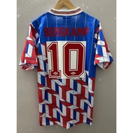 S-XXL      AJAx 89-90 Away Retro Soccer Jersey Football #BERGKAMP