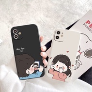 IPhone case chibi couple cute photography shockproof case for iphone 14 13 12 Pro max 6 6S 7 8 7Plus