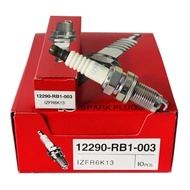 4/6Pcs 12290-RB1-003 IZFR6K13 Iridium Spark Plug for HONDA ACCORD 2.4L CITY JAZZ 1.4L 1.5L K24A8 L15