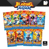 MONSTA Galaxy Card Set - Pek Blazing Frost- (1 peck 6 cards)