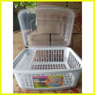 mini dish drainer rack with cover