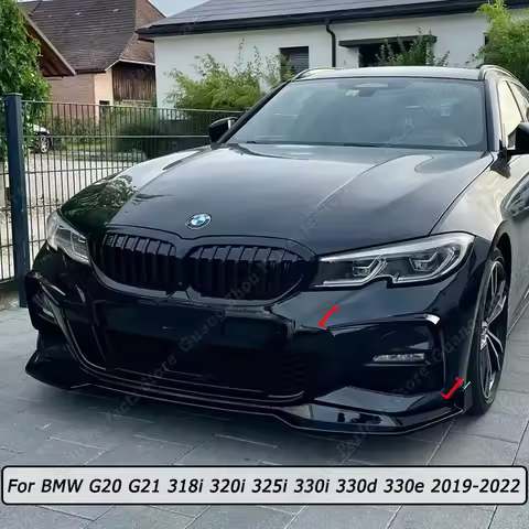 Car Front Side Bumper Fog Lamp Body Kit Tuning For BMW G20 G21 318i 320i 325i 330i 330d 330e 2019-20