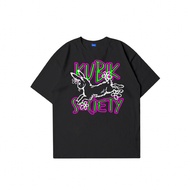 RegularKubik Society Tshirt 20s Cotton Material - Goat Black Tshirt men's women's clothing distro