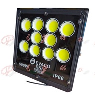 Led spotlight, flood light Cob 100w, 300w, 500w, 1000w evaco