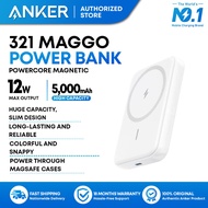 Anker 321 MagGo Battery (PowerCore Magnetic 5K) | WHITE