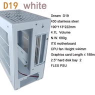 K39 D19 A39 HTPC Mini ITX A4 Chassis Game Computer Support Graphics Card RTX2070 I7 The Smallest Ind