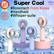 Rorentech Handheld Mini Fan Portable Rechargeable Whisper-quite BLDC Motor Adjustable Power