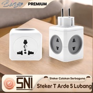 BTK2 5-Pin Grounded T-Plug 5-Pin Plug/ SNI Quality 5-Pin Socket/