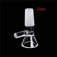 TPXCKz Borosilicate Chemical Lab Glass Funnel With Handle 14mm - GG-17