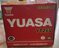 YTZ6V yuasa motorcyc battery